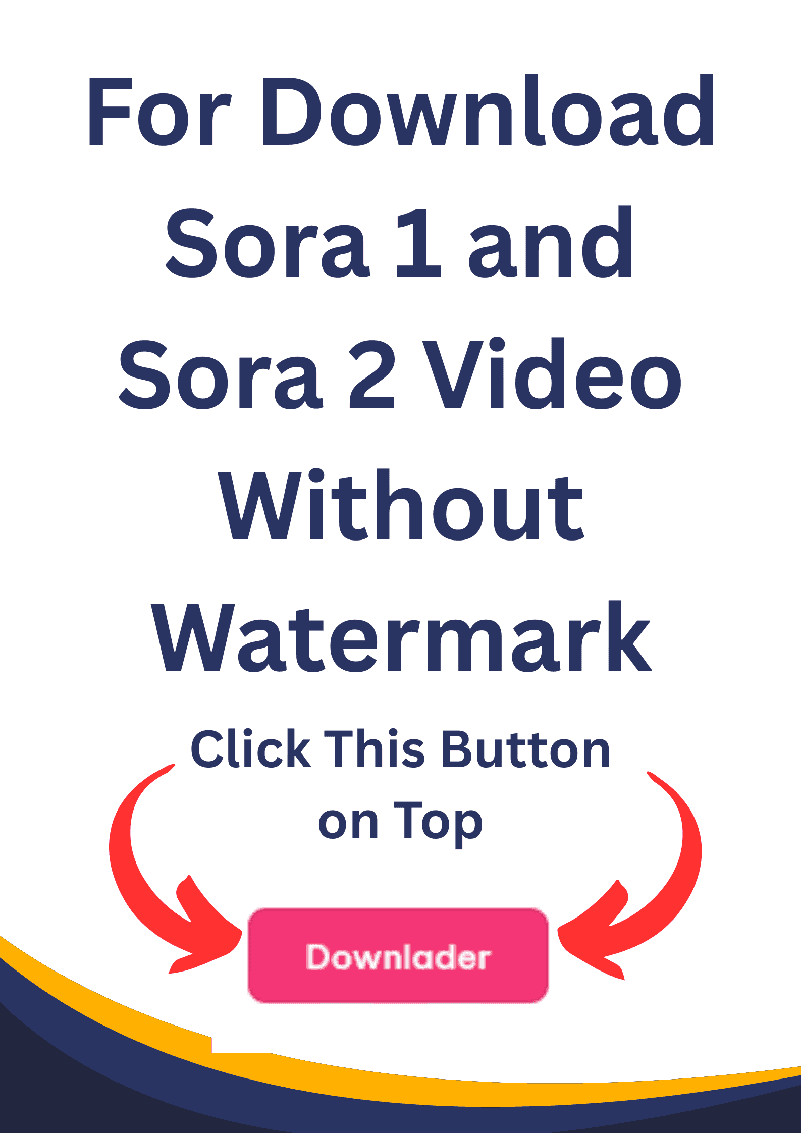 Download Sora Video Without Watermark